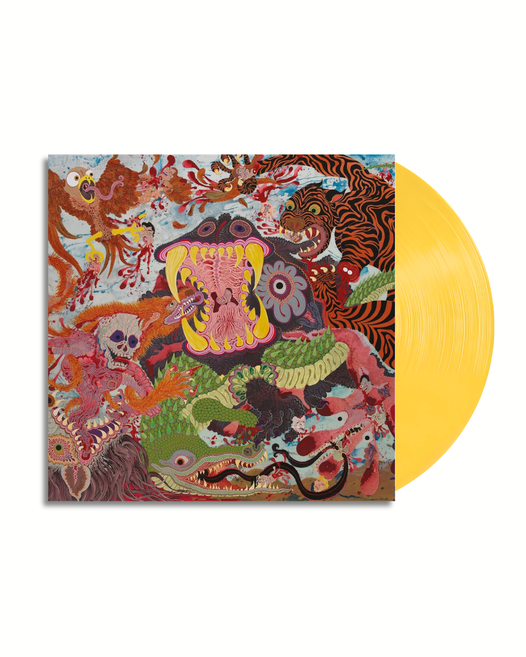 Death Hilarious - Pigs Pigs Pigs Pigs Pigs Pigs Pigs (Vinil amarelo)
